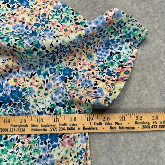 J.Crew‎ Mens Slim Fit Short Sleeve Button Down Shirts Lot of 3 Floral Bird Leaf - Picture 5 of 9